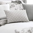 thumbnail image 2 of Juego de ropa de cama Benzara King, edredón de algodón, estampado floral, gris, 2 of 5