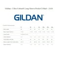 thumbnail image 5 of Gildan Ultra Cotton Long Sleeve Pocket T-Shirt for Men - S Size | 100% Cotton 6 Pack Multi Color Long Sleeve Shirt, 5 of 5