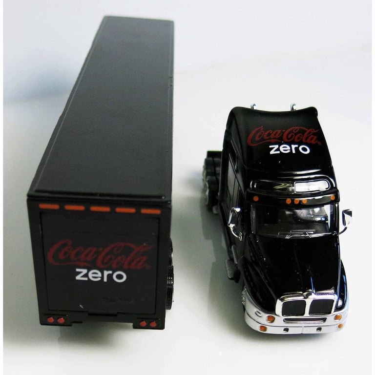 Coca Cola Zero Tractor Trailer 1/64 Diecast Model - Walmart.com
