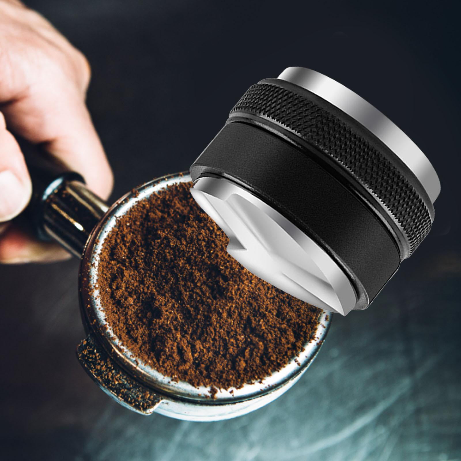 Elegant Foodie 2 Espresso Moka Pots with 58mm Coffee Distributor and Tamper  Tool