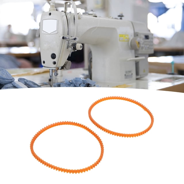 Correa De Motor De Máquina De Coser De Plástico, 10 Piezas Durable Resistente Al Desgaste Correa De Motor De Máquina De Coser Flexible Para Máquinas De Overlock
