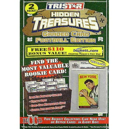 NFL Hidden Treasures Graded Football Card Box