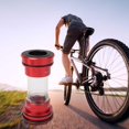 thumbnail image 4 of BB209 Rodamiento de bicicleta con soporte inferior para bicicleta tipo presión para bicicleta de montaña (rojo), 4 of 9