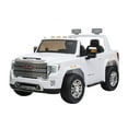 thumbnail image 1 of 12V GMC Denali 2 Seater Ride on Car (White), 1 of 5