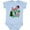 AE-Light Blue, variant on Inktastic Santa is Promoting Me to Big Sister Green Plaid Tree Girls Baby Bodysuit