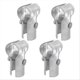 thumbnail image 1 of 1-3/8In x 1-3/8In End Rail T Clamp, Chain Link Fence T Clamp, 1 of 5