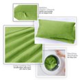thumbnail image 6 of Clara Clark Plush Solid Decorative Microfiber Rectangle Throw Pillow Cover with Throw Pillow Insert for Couch, Garden Green, 12"x20", 4 Piece Decorative Soft Throw Pillow Set, 6 of 8