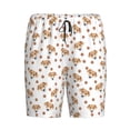 thumbnail image 4 of Wukai Labrador Retriever Dog Men’s Short Pajama Pants With Pockets Soft Sleep Pj Shorts for Men-XX-Large, 4 of 6