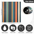 thumbnail image 5 of Yayeee Magnetic Dishwasher Cover for The Front Decoration Home Kitchen Machine Sticker Protector, Navy Blue Stripes, 5 of 6