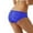 Blue, variant on Women Sheer Lace Underwear Low Rise Hollow Out Plus Size Cute Triangle Panties Japanese Style Thin Breathable Briefs Plus Size Underwear For Women Blue,L