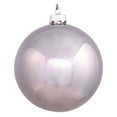 thumbnail image 2 of Vickerman 12" Burnish Orange Shiny Ball Ornament, 2 of 2