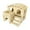 Style A, variant on Wood Small Animal Hideout Hut Play Toys, Hamster House, Small Pet Castle Home for Gerbils Chinchilla Rat Hamster Small Pets Style A