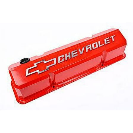 Proform 141-931 PFM141-931 SBC/BOWTIE V/CS SLANT-EDGE RED Fits select: 1967-1986 CHEVROLET CAMARO, 1969-1986 CHEVROLET C10