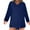 Blue, variant on Bovxnpu Summer Casual Outfits For Women, 2 Piece Lounge Sets, Women Fashionable Solid Color Loose Casual Breasted Long Sleeved Shirt Casual Shorts Set S