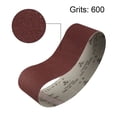 thumbnail image 4 of Uxcell 3" x 21" 600 Grit Flush Joint Aluminum Oxide Sanding Belts 3 Pack, 4 of 6