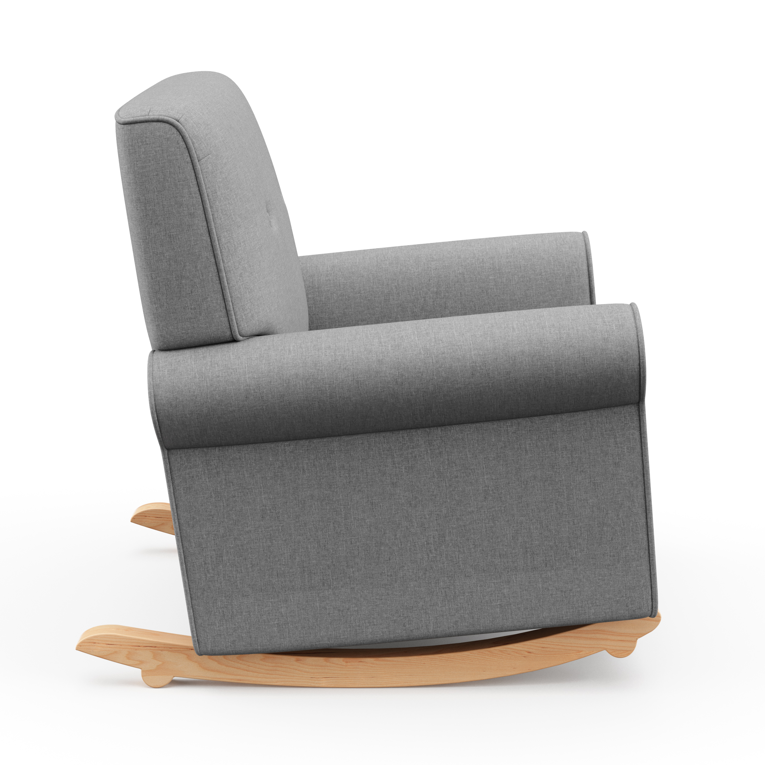 Graco Harper Poly-Linen Indoor Nursery Rocking Chair, Horizon Gray - image 3 of 6