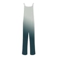 thumbnail image 4 of successthop Womens One Pieces Jumpsuit Plus Size Sleeveless High Waist Wide Leg Long Floral Lounge Wear with Pockets 3XL, 4 of 5