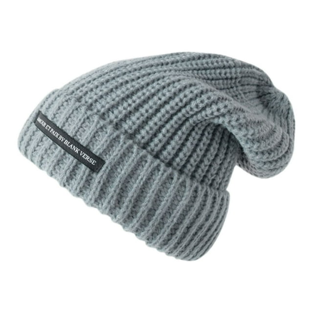 Teissuly Tuques Mode pour Femmes Col d'Hiver Plus Épais Tricot Chaud Tuque