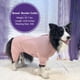 thumbnail image 4 of Pijama para perros con forro polar cyeollo para perros medianos, cálido e invierno, color rosa, XXL, 4 of 6