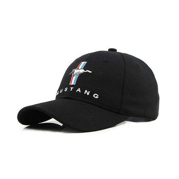 Ford Mustang Team Hat Outdoor Sports Baseball Cap Racing Cap Adjustable Cotton Peaked Cap