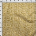 thumbnail image 4 of oneOone Cotton Flex Gamboge Yellow Fabric Block Sewing Material Print Fabric By The Yard 40 Inch Wide, 4 of 5