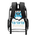 thumbnail image 6 of Six Seven Emojis Transparent Backpack Fashion Travel Backpack Laptop Backpack 16ch, 6 of 7