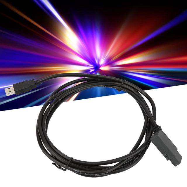 Cable USB, Cable de Programación Con Cubierta de PVC, Curvado de 45 Grados, Para La Serie Logo Con extensión