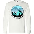 thumbnail image 3 of Inktastic Glacier National Park Montana Mountains Long Sleeve T-Shirt, 3 of 5