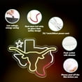 thumbnail image 6 of UPONRAY Longhorn Neon Signs, 14.8"*11.8" Dimmable & USB-Powered LED Neon Light, Stylish Wall Decor for Bedroom, Party, Game Room, Man Cave, Bar, 6 of 9