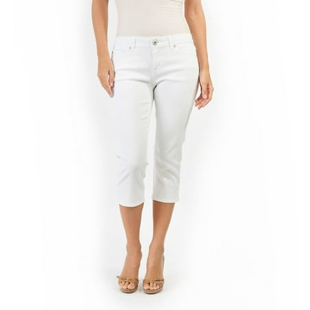 Jordache Women's Cropped Skinny Jeans - Walmart.com