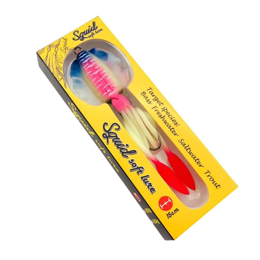 Yihuala 1Pc Soft Lures Swimbaits Fishing Baits Twisters Ribbon Tail Fishing Baits Suitable for Trout Salmon Freshwater Saltwater