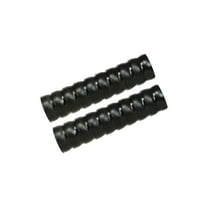- 81302AS Anti-Static Vacuum Hose Component, Black Acetal Copolymer, 2-1/2" ID, 2 x 12" Length Segments (18 elementals total)