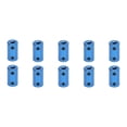 thumbnail image 1 of 10pcs Stepper Motor Shaft Couplings 14mm Diameter 25mm Length 5x5mm Joint Connector Blue, 1 of 4
