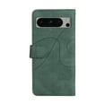 thumbnail image 2 of TECH CIRCLE for Google Pixel 8 Pro Case,Retro Stylish Dual Color PU Leather Wallet Case[2 Card Slots]Anti-Scratch Shockproof Phone Shell w/ Wristband,for Google Pixel 8 Pro - Green, 2 of 7