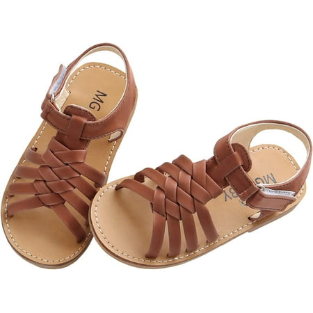 

Girl s Summer Beach Water Sandals Soft Sole T-Strap Flat Sandal (Toddler/Little Kid)