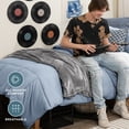 thumbnail image 5 of Bare Home Down Alternative Comforter Set - 2-Pieces - All Seasons - Twin/Twin-XL, Dusty Blue, 5 of 10