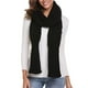 thumbnail image 3 of Bufanda Para Mujer, Chal, Moda De Invierno, Unisex, Cálido, Tejido De Ganchillo, Chal, Capa Con Mangas Eigraketly AP007274-02, 3 of 5