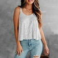 thumbnail image 2 of Women Tank Tops Women's Sleeveless Sequin Vest Club Evening Women's Party Top Suspender Vest Womens Tops, 2 of 5