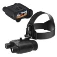 thumbnail image 3 of NV8160 Casque Tactique Monté sur Tête Vision Nocturne Zoom Numérique 8X Mains Libres Lunettes de Vision Nocturne 1080P HD Jumelles Infrarouges, 3 of 6
