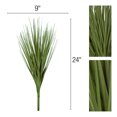 thumbnail image 5 of Collections Etc Decorative Grass Bushes - Set Of 3, Shades Of Red, 5 of 11