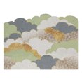 thumbnail image 2 of YAOMOBB Tapis de Porte Lavable Imprimé Nuage Coloré Tapis d'Entrée au Design Rafraîchissant pour Usage Intérieur et Extérieur, 2 of 7