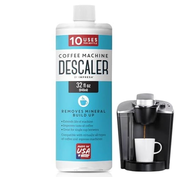 Máquina de café Descalcificador IMPRESA 946ml para Keurig & More