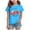 Sky Blue, variant on Akiihool Girls Summer Clothes Girls Western Shirt Cowgirls Embroidered Country Concert T Shirt Graphic Horseback Rider Tassel Fringe Tee Tops (Light Purple,5-6 Years)
