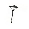 thumbnail image 4 of Taburete plegable para acampar, silla de playa, portátil, carga 275 libras, plegable Negro, 4 of 8