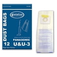 thumbnail image 1 of Panasonic Paquete de 12 bolsas para aspiradora vertical tipo U U3 60-2426-04 blanco, 1 of 5