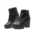 thumbnail image 1 of Botin Formal para Mujer Greenlove de Vestir con Tacon Ancho 5CM negro 23.5, 1 of 6