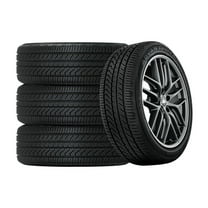 Set of 4 Yokohama Advan Sport A/S Plus 235/45R17 97W XL Tires Fits: 2004-06 Acura TL Base, 2007-08 Acura TL Type-S