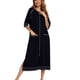 thumbnail image 1 of Pijamas de maternidad para mujeres pijamas de enfermería para mujeres pijamas con cremallera de dos bolsillos estilo casual suelto tela suave para la piel moda simple ANGGREK  Otros, 1 of 7