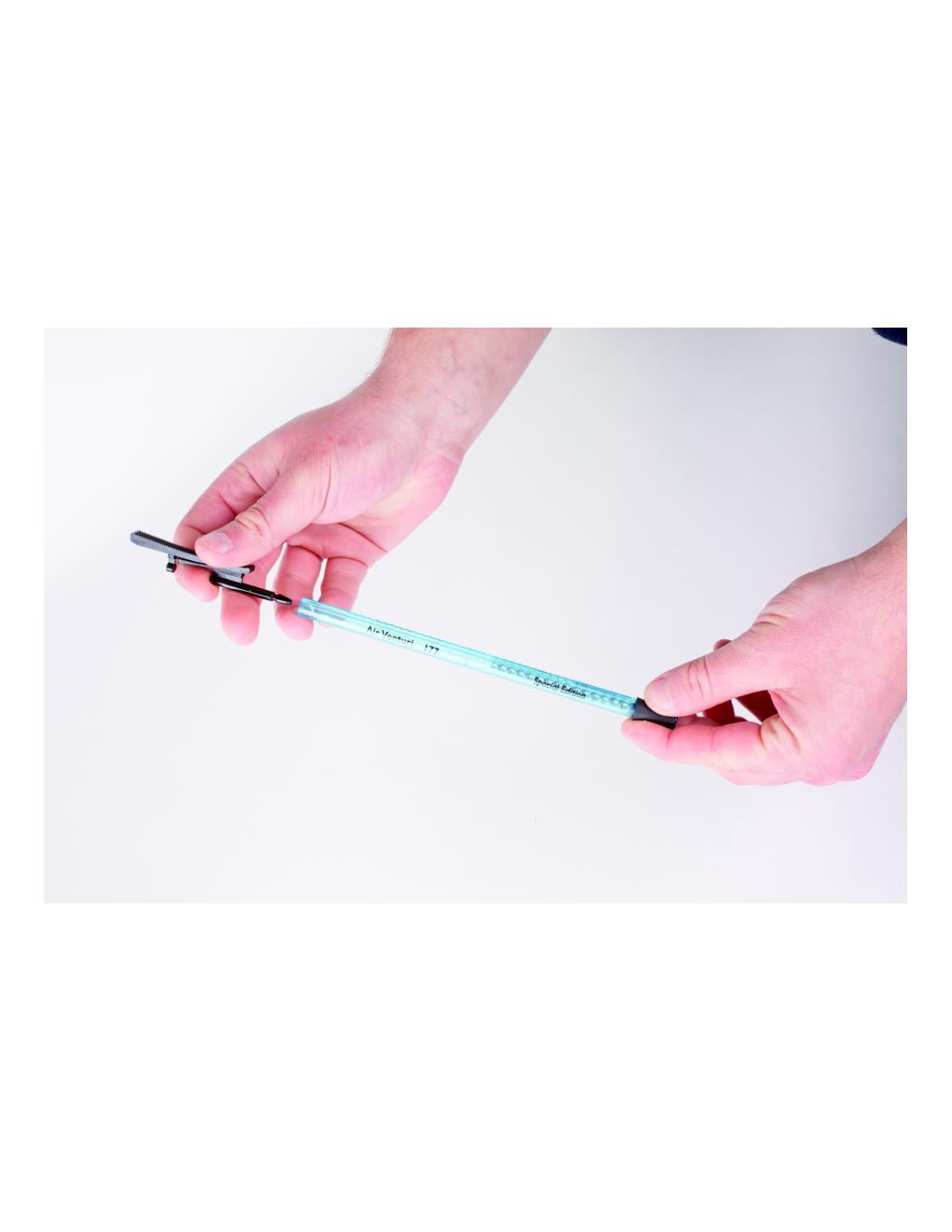 (4 pack) Air Venturi Pellet Pen, 0.177 Cal, Holds 20, Blue Plastic for Air Rifle Loading Gun Tools
