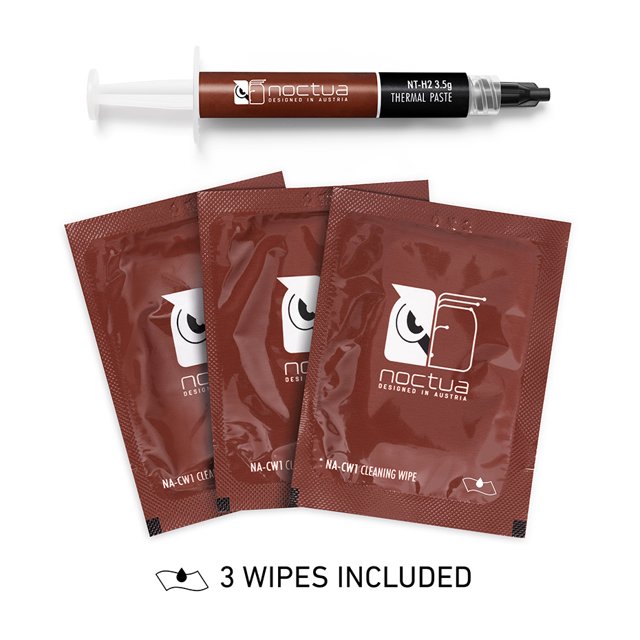 Noctua NT-H2 3.5g/10g Thermal Grease CPU Cooler Graphics Card Thermal Grease Silicone Computer Desktop Notebook GPU Cooling 3.5g
